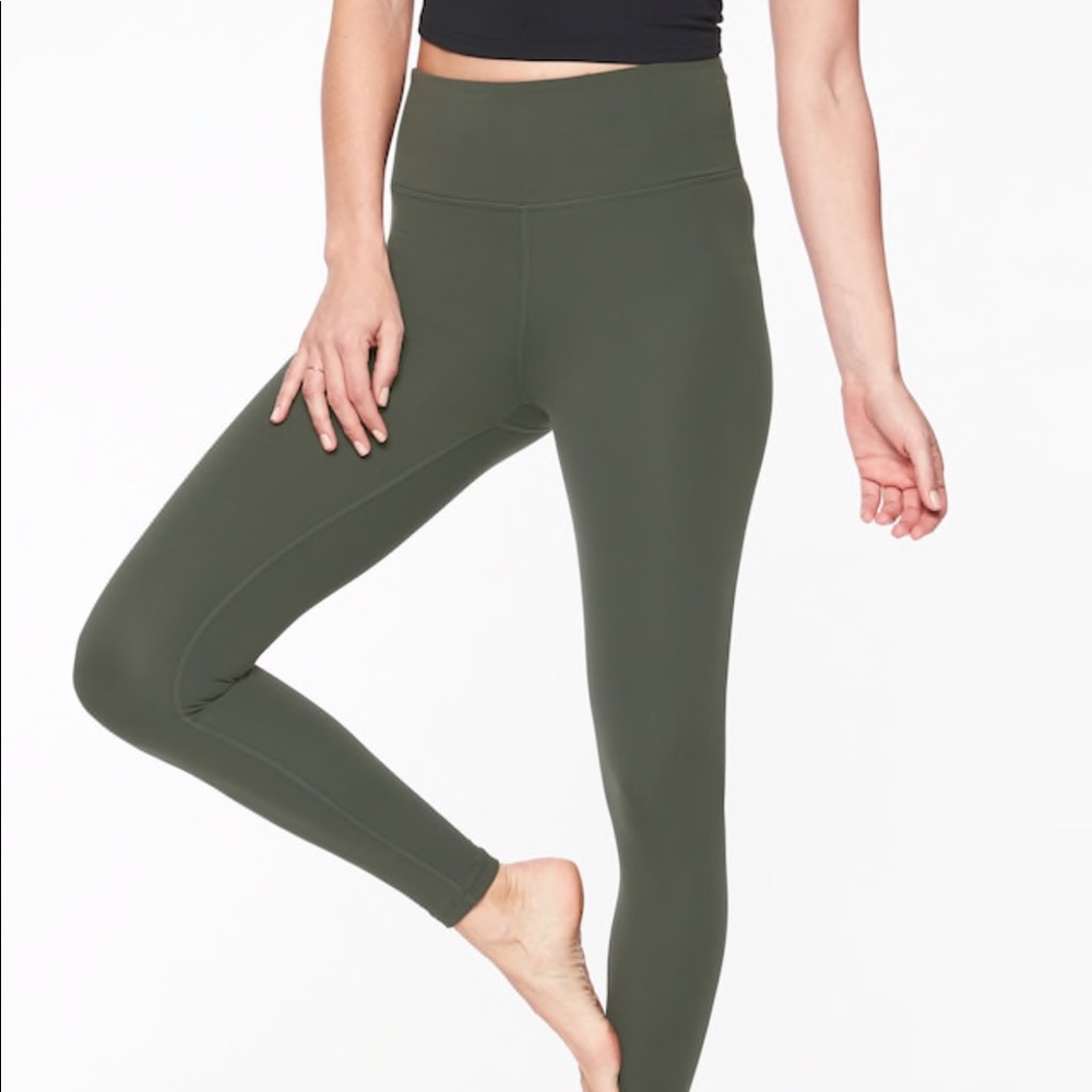 Olive green ATHLETA leggings